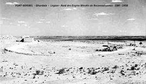 Fort Miribel - Ghardaia - Legion - Raid Engins Blindes de Reconnaissance - EBR - 1958